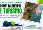 1º Fórum de Turismo Municipal acontece em Juína na próxima semana
