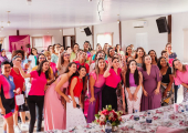 Secretaria de Saúde de Juína promove 'Café com Elas' alusivo ao Outubro Rosa 